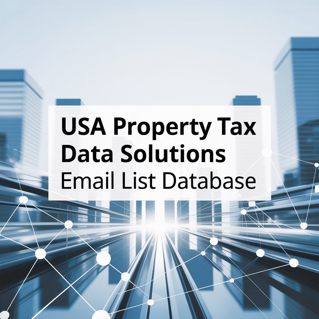 USA Property Tax Data Solutions Email List Database