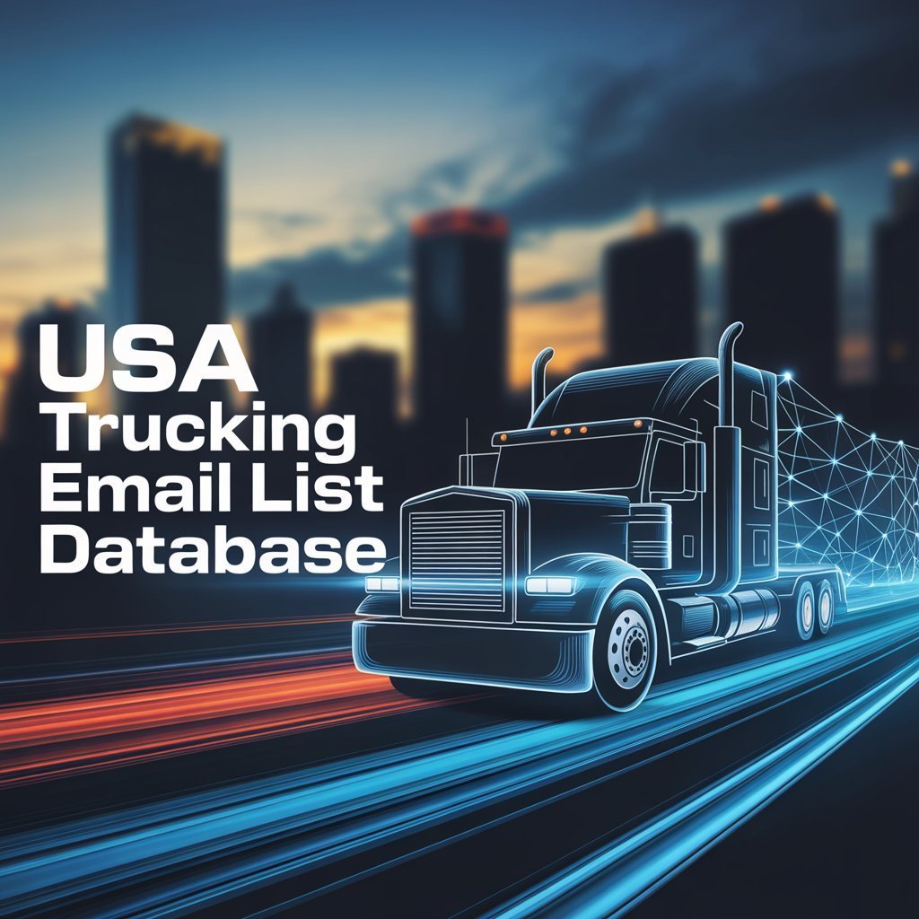 USA Trucking Email List Database
